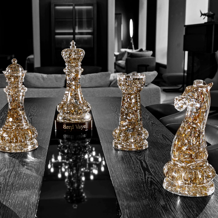 Sculpture in the form of a chess piece "Bishop"