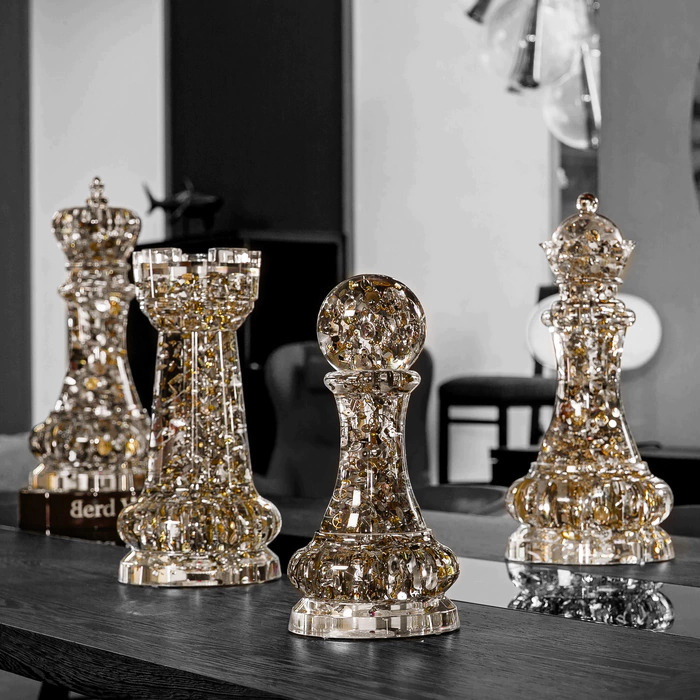Sculpture in the form of a chess piece "Rook"