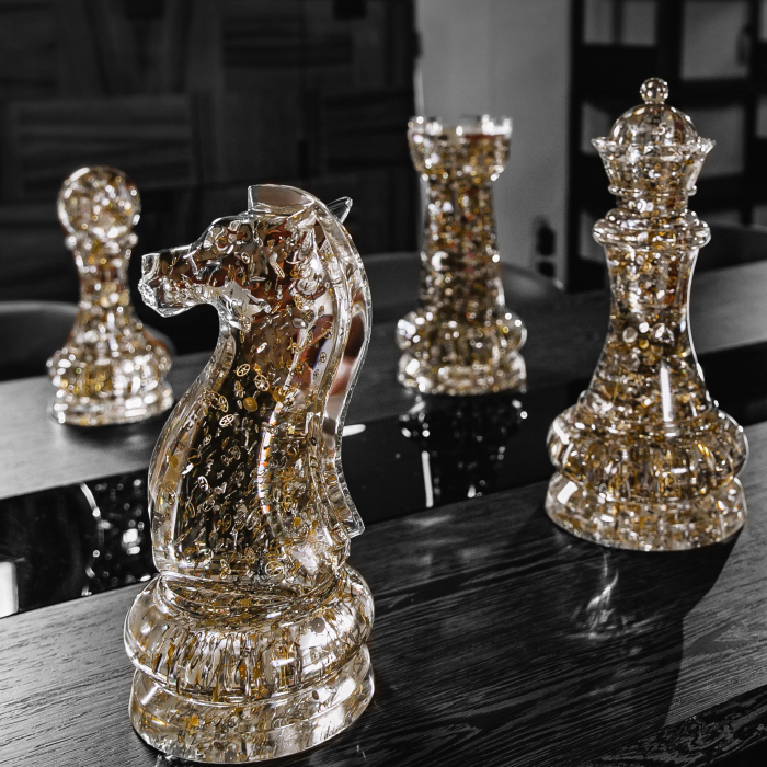 Sculpture in the form of a chess piece "Rook"