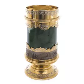 Настольный набор "Аристократ" из нефрита, Златоуст