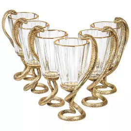 Набор лафитников подарочных "Змея" на 6 персон