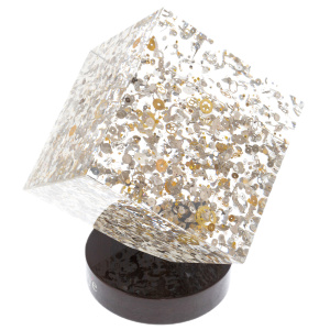 Sculpture "Time Squared" large cube
