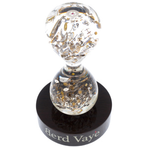 Sculpture "Passage Through Time" in the form of an hourglass, small