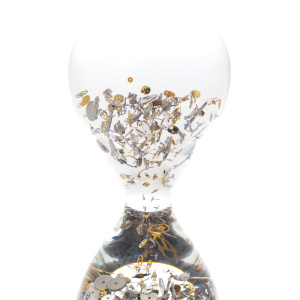 Sculpture "Passage Through Time" in the form of an hourglass, small