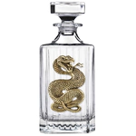 Набор водочный "Змея" со штофом и стопками, на 3 персоны