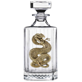 Набор водочный "Змея" со штофом и стопками, на 3 персоны