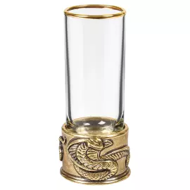 Набор водочный "Змея" со штофом и стопками, на 12 персон