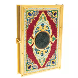 Three-dimensional Koran "Vostok" with enamel, Zlatoust