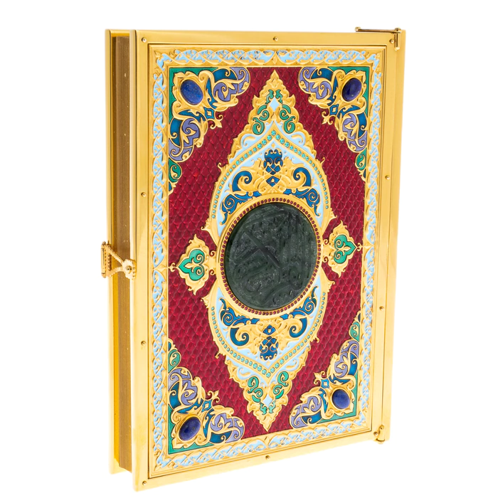 Three-dimensional Koran "Vostok" with enamel, Zlatoust