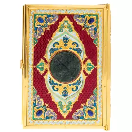 Three-dimensional Koran "Vostok" with enamel, Zlatoust