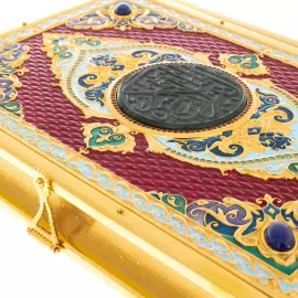 Three-dimensional Koran "Vostok" with enamel, Zlatoust