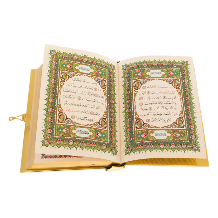 Three-dimensional Koran "Vostok" with enamel, Zlatoust