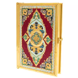 Three-dimensional Koran "Vostok" with enamel, Zlatoust