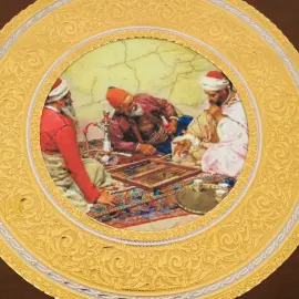 Нарды украшенные "Мудрость" Златоуст Нарды украшенные "Мудрость" Златоуст