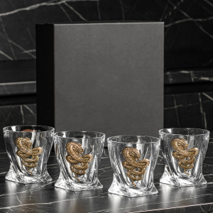 A set of glasses for whiskey "Cobra. Quadro for 4 persons