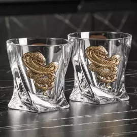 Набор бокалов для виски "Кобра. Квадро" на 4 персоны