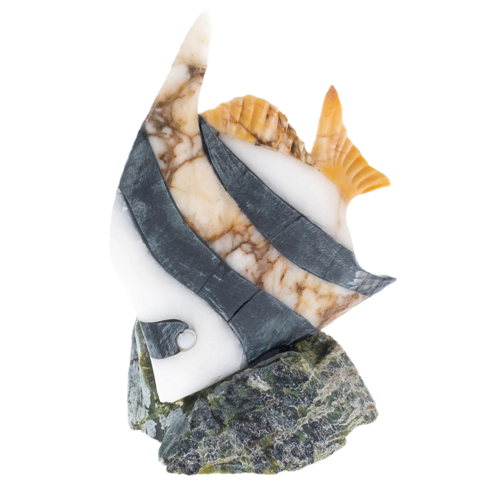 Stone sculpture "Fish"