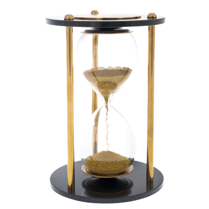 Hourglass "Time" on dolorite, Zlatoust