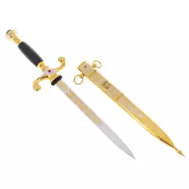 Кортик на подставке "Вооруженные силы РФ" с панно, Златоуст