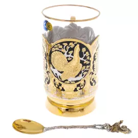 Чайный набор "Глухарь" Златоуст