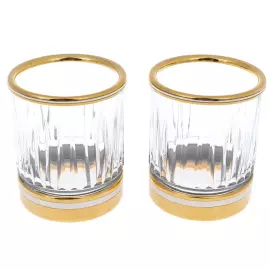 Бокалы для виски "Полоса" на 2 персоны, Златоуст