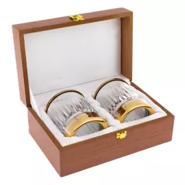 Бокалы для виски "Полоса" на 2 персоны, Златоуст