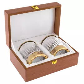 Бокалы для виски "Ромб" на 2 персоны, Златоуст