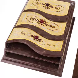 Письменный набор с лотком "Изыск" из яшмы, Златоуст