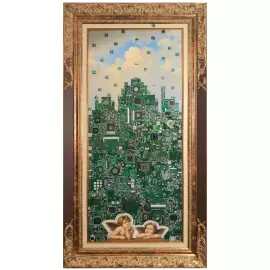 Damir Krivenko's painting "The Observers"