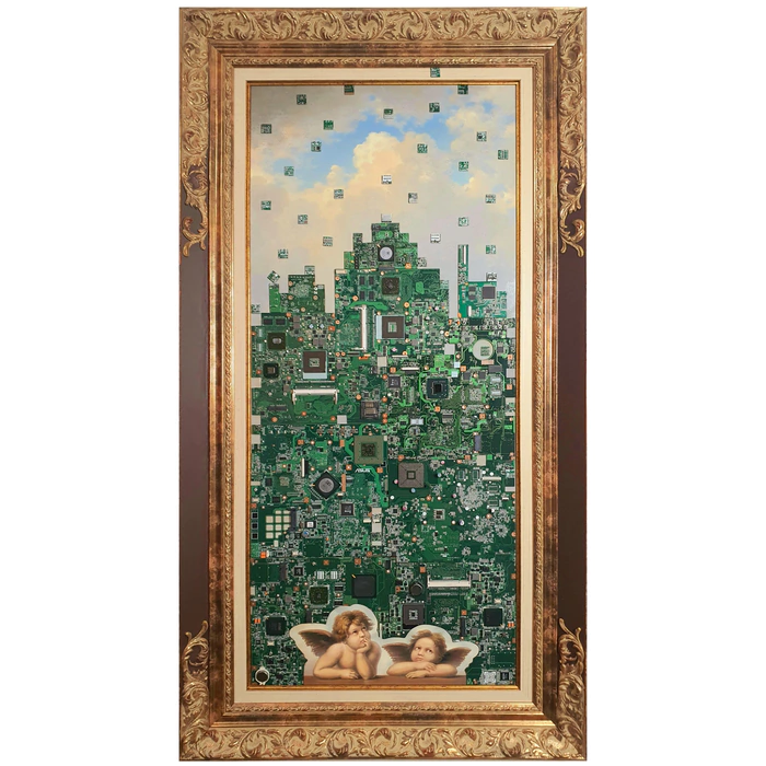 Damir Krivenko's painting "The Observers"