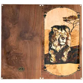 Нарды из янтаря "Саванна. Лев" коллекции "Классика" Нарды из янтаря "Саванна. Лев" коллекции "Классика"