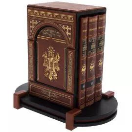 Gift set "Building art" with 3 books and chess