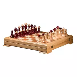 Gift set "Building art" with 3 books and chess