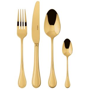 Set of cutlery "Royal" for 6 persons, 24 pieces, gold