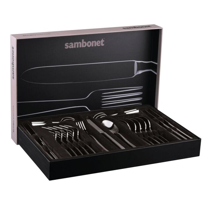 Filet Toiras cutlery set for 6 persons, 24 items
