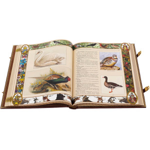 "Hunting" gift set with hunting knife and "Hunter's Table Book"