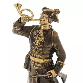 Набор подарочный "Русская охота" со статуэткой и книгой