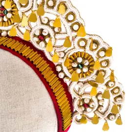 Эксклюзивная авторская работа "Вологодский свадебный венец, XIX век" с накосником