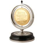 Corporate souvenir "Rotating personal coin"