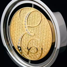 Корпоративный сувенир "Вращающаяся персональная монета"