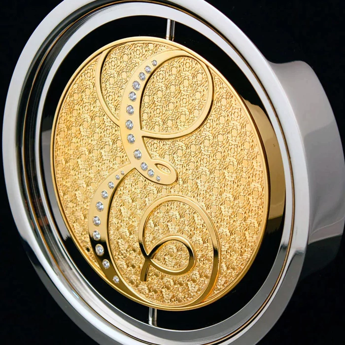 Corporate souvenir "Rotating personal coin"