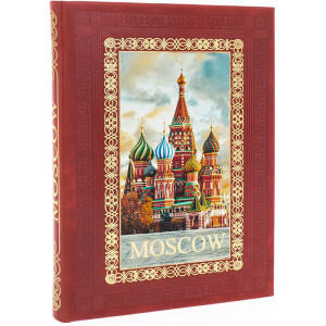 Набор подарочный "Москва. Архитектура" с книгой и штофом