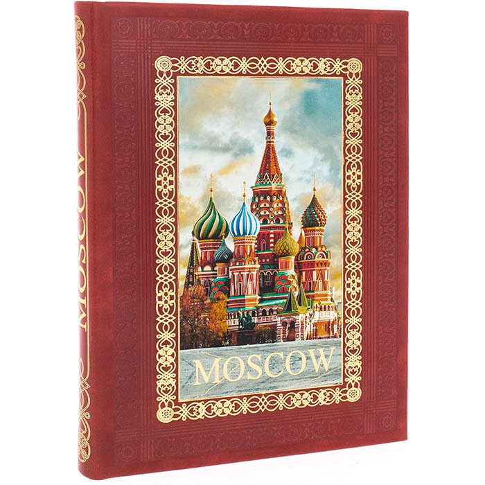 Набор подарочный "Москва. Архитектура" с книгой и штофом