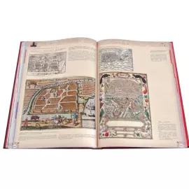 Moscow gift set with book and damask