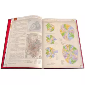 Moscow gift set with book and damask