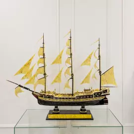 The amber ship "Bark Kruzenstern"