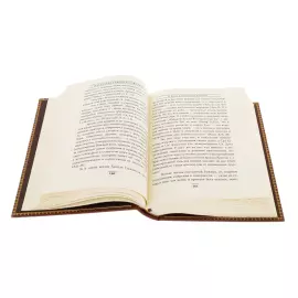 Leather-bound book "Executive's Desk Book" in a case