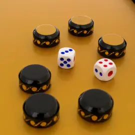 Подарочные нарды "Птицы" Хохлома Подарочные нарды "Птицы" Хохлома