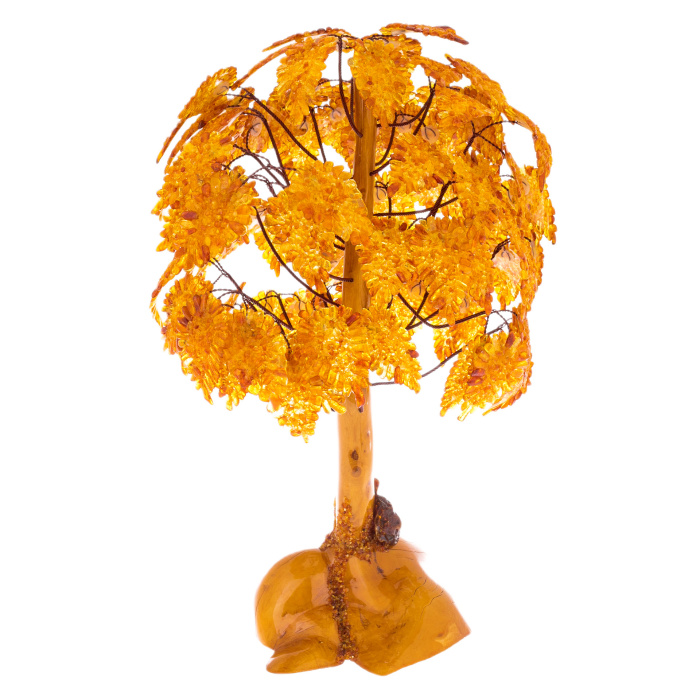 Amber souvenir "Tree of Happiness"