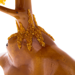 Souvenir made of amber "Money tree"